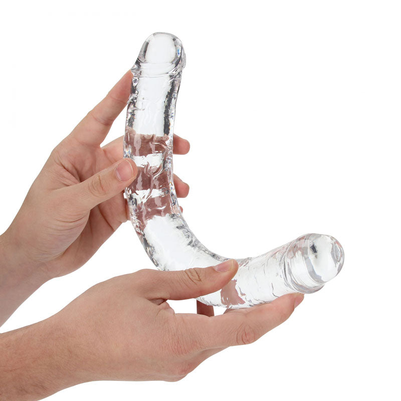 REALROCK 13" Double Dong - Clear