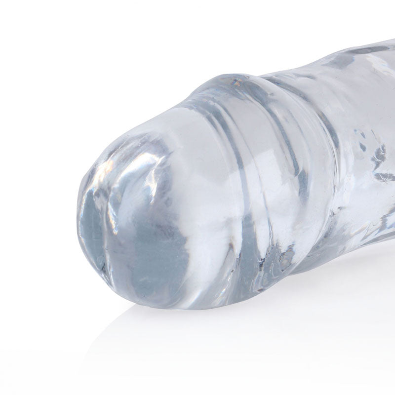 REALROCK 13" Double Dong - Clear