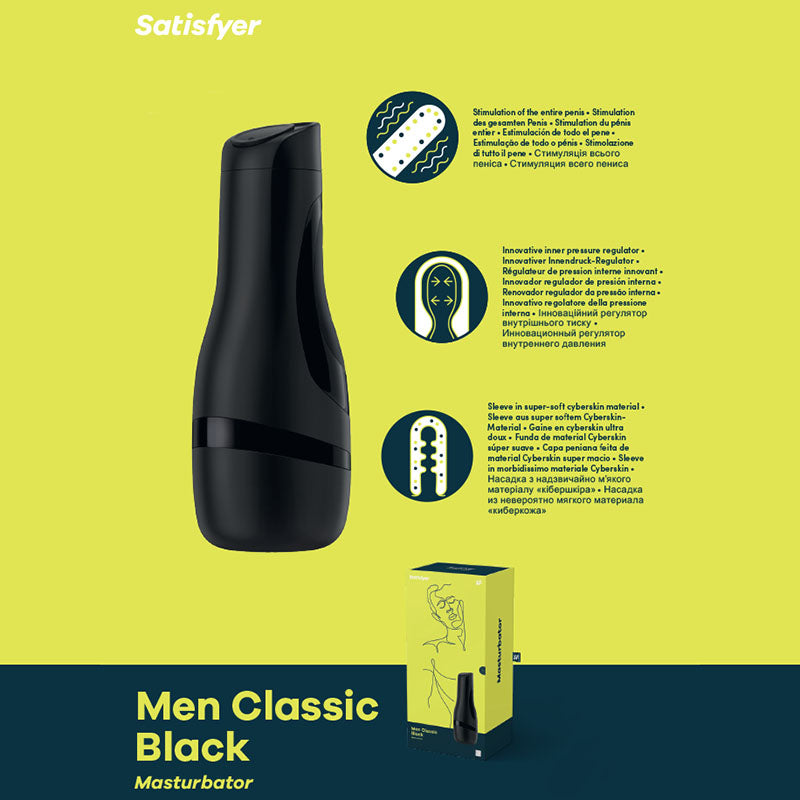 Satisfyer Men Classic Black