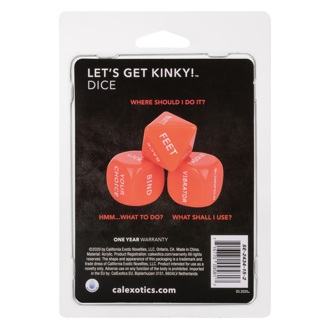CalExotics Kinky Dice