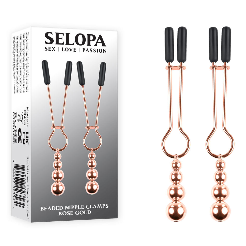 SELOPA Beaded Nipple Clamps