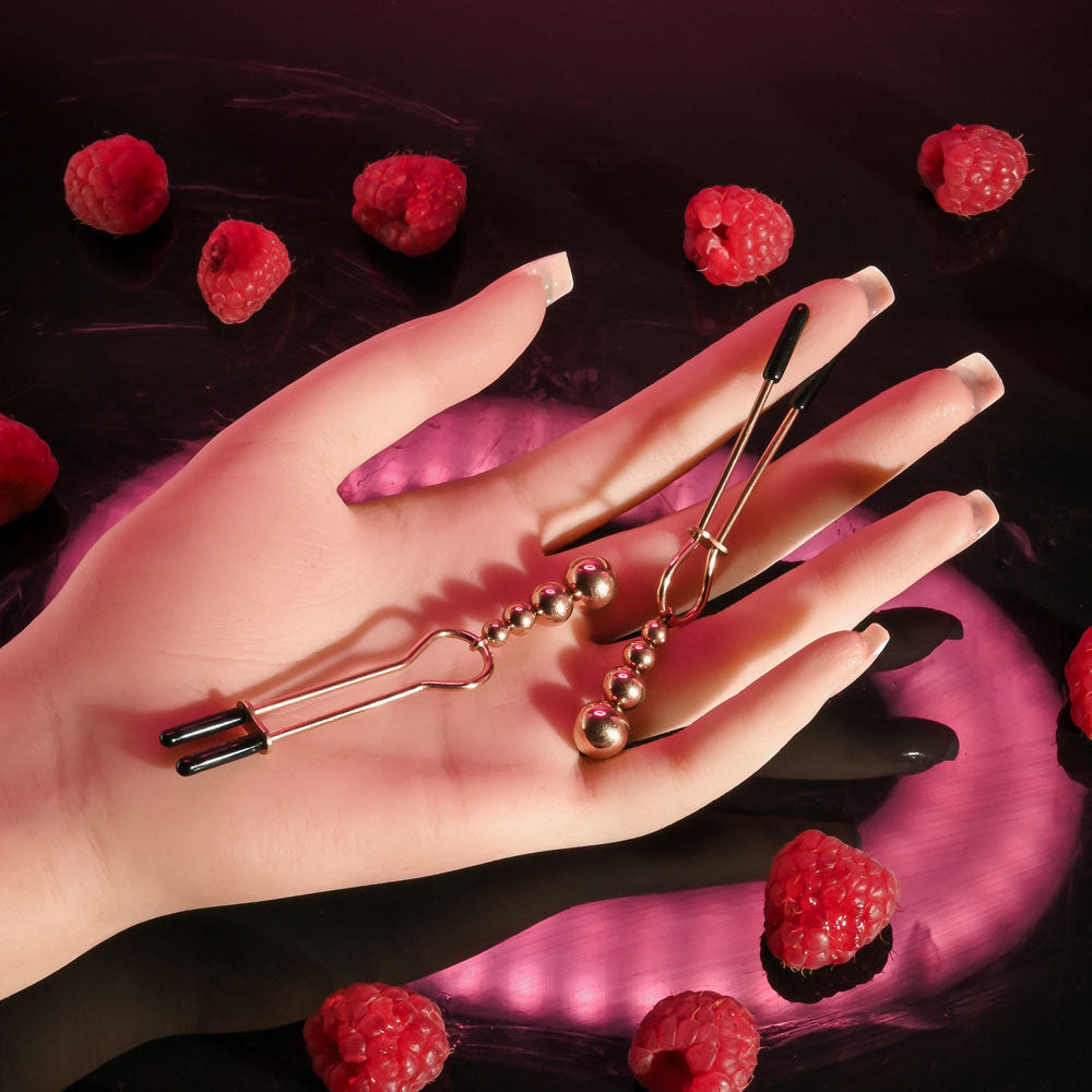 SELOPA Beaded Nipple Clamps