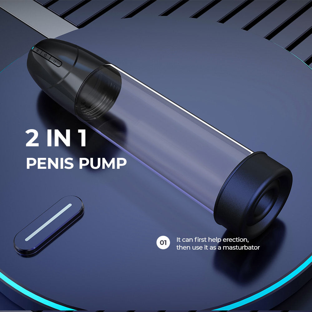 LuvPump Smart Penis Pump 2in1