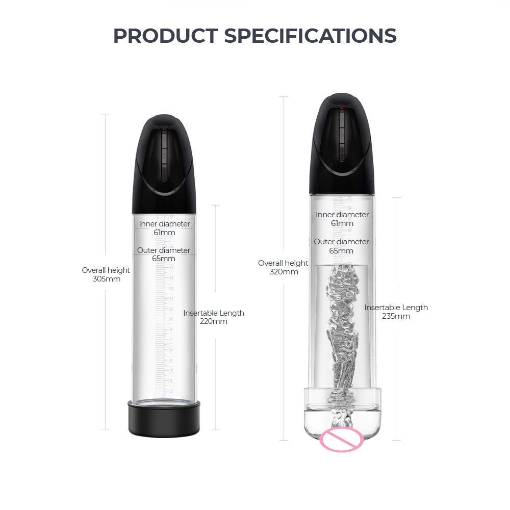 LuvPump Smart Penis Pump 2in1