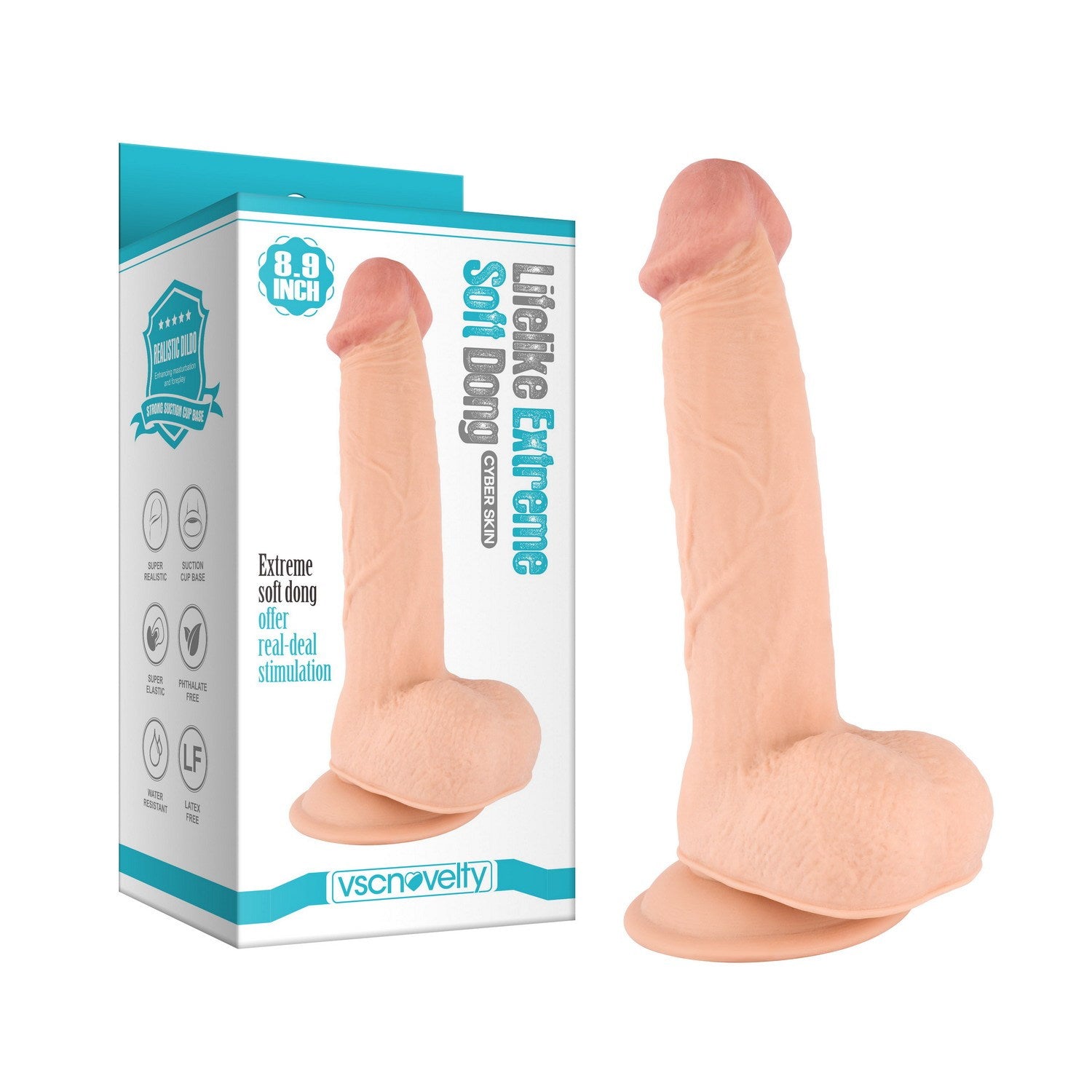 VSC 8.9-Inch Lifelike Dildo