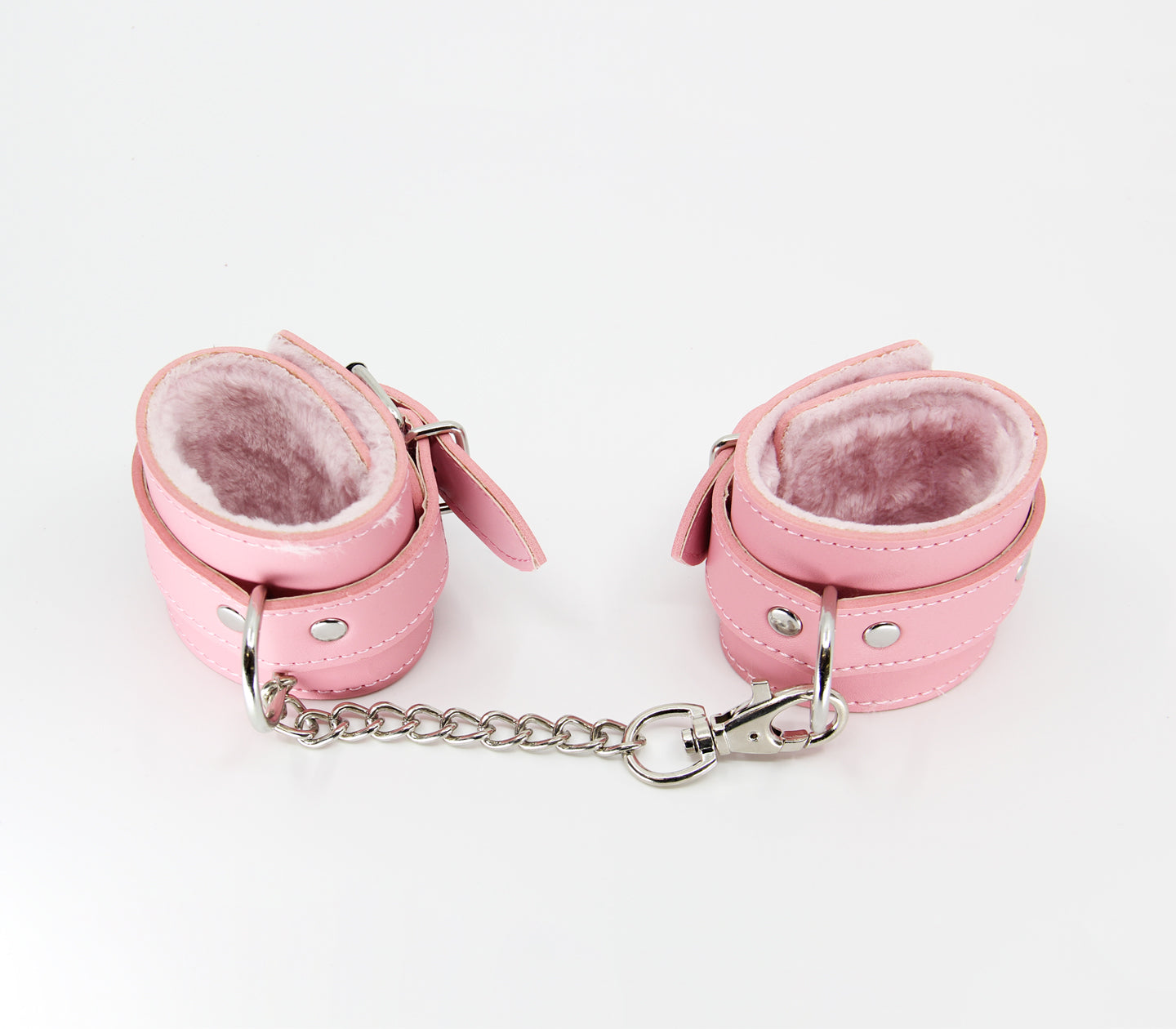 LL Furlined HCuffs Pnk