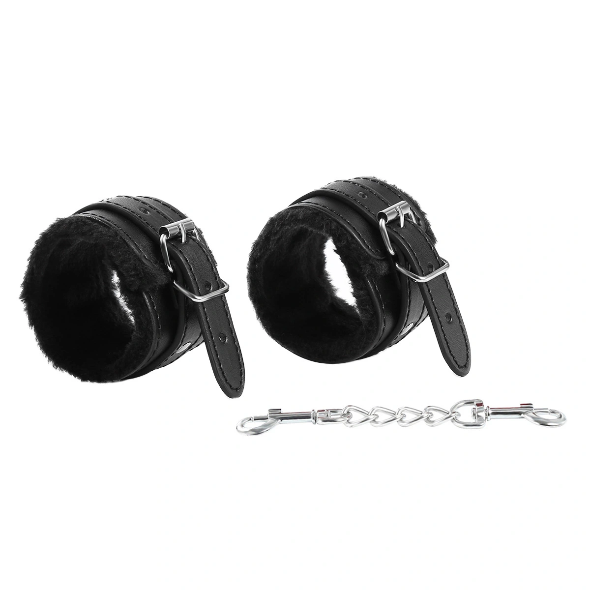 VN Velvet Ankle Cuffs 1008 Blk