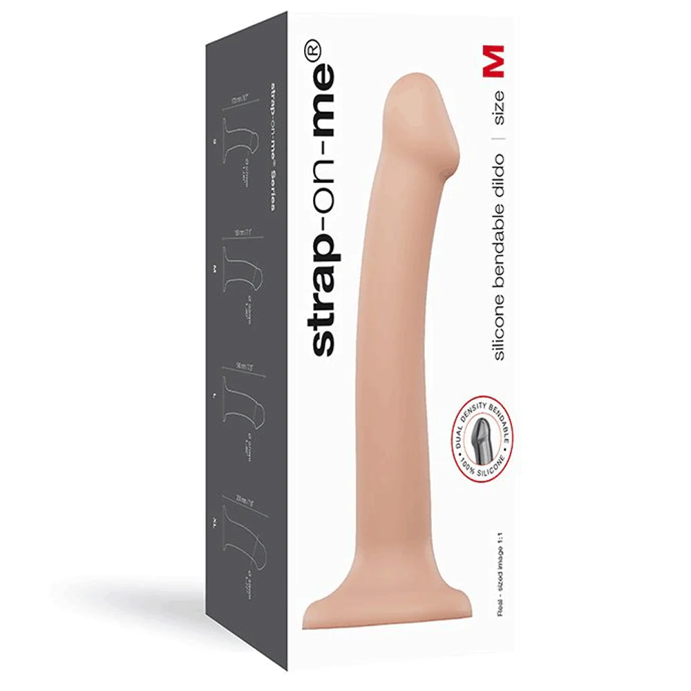 Dual Density Strap On Flesh M