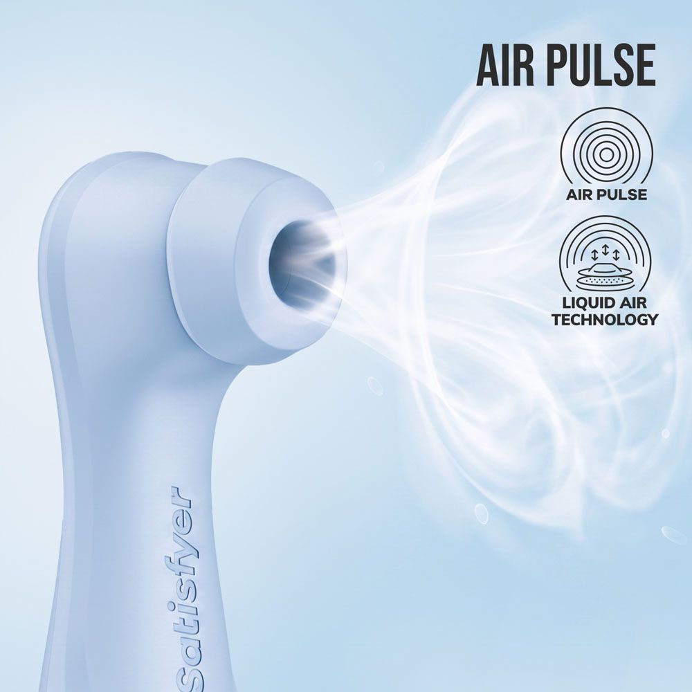 Satisfyer Pro 2 Generation 4 Serene Blue clitoral stimulator