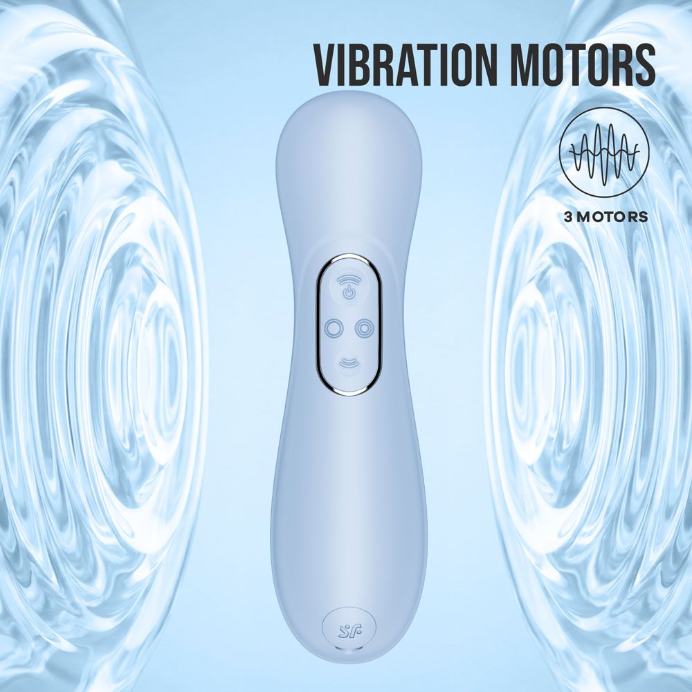 Satisfyer Pro 2 Generation 4 Serene Blue clitoral stimulator