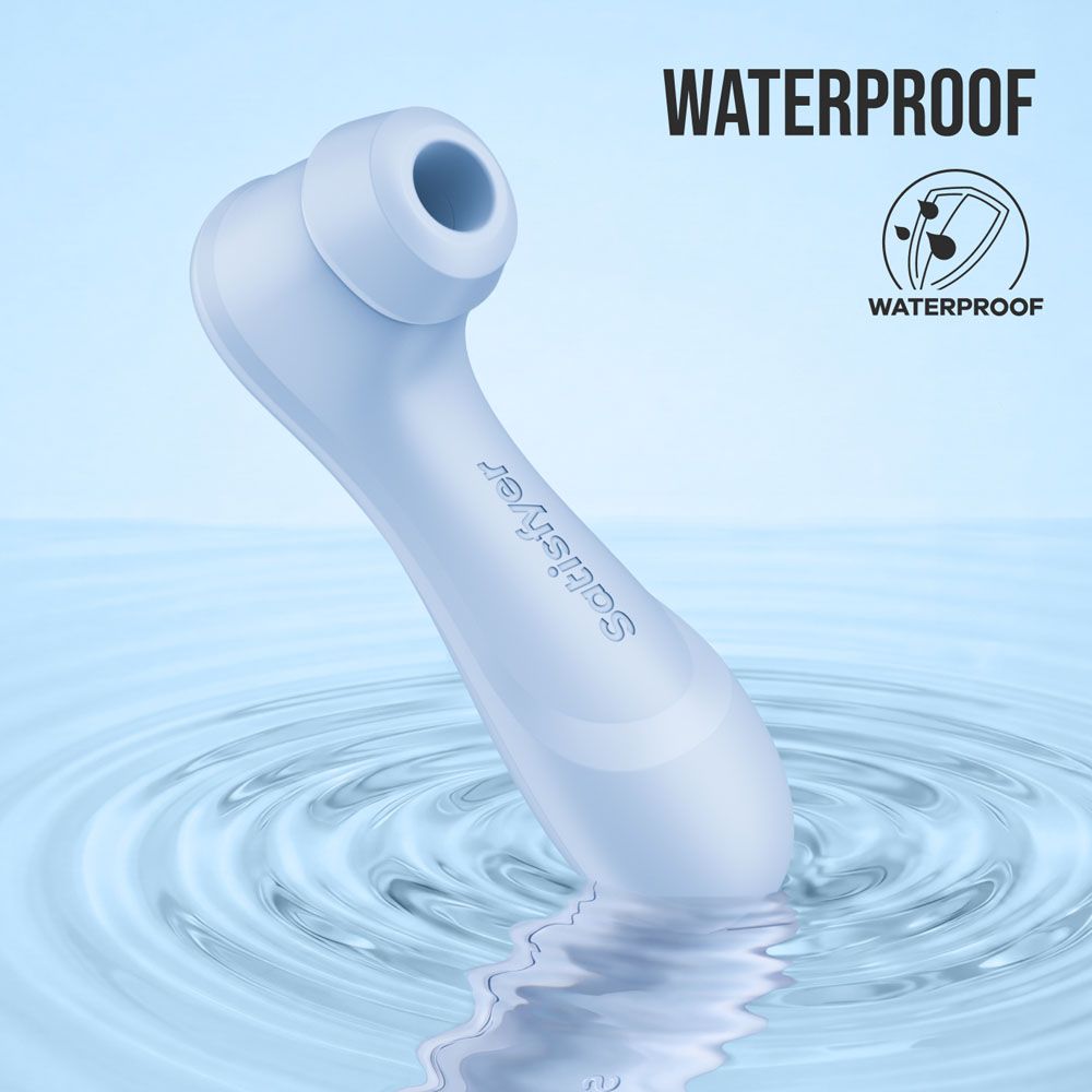 Satisfyer Pro 2 Generation 4 Serene Blue clitoral stimulator