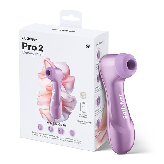 Satisfyer Pro 2 Generation 4 Amethyst clitoral stimulator