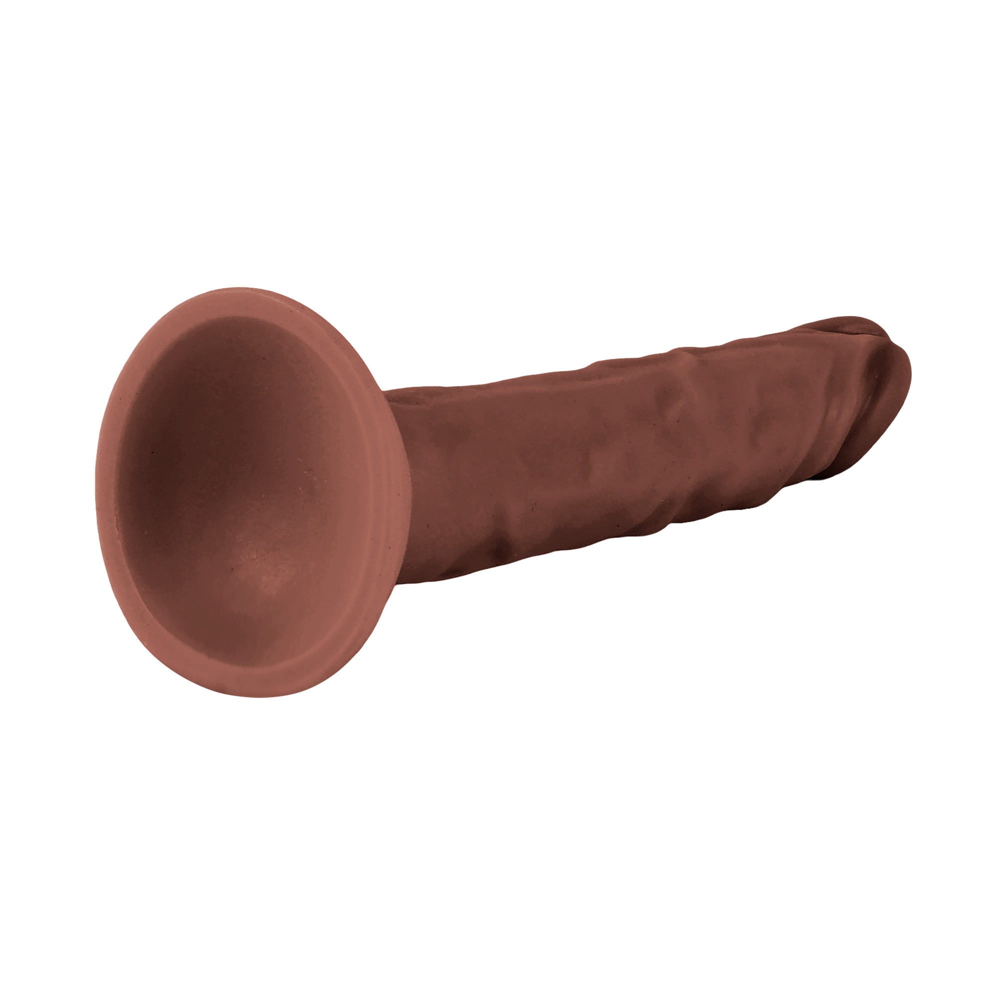 Mr Rude 7.9-Inch Realistic Dildo - Brown