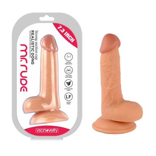 Mr Rude 7.3-Inch Realistic Dildo