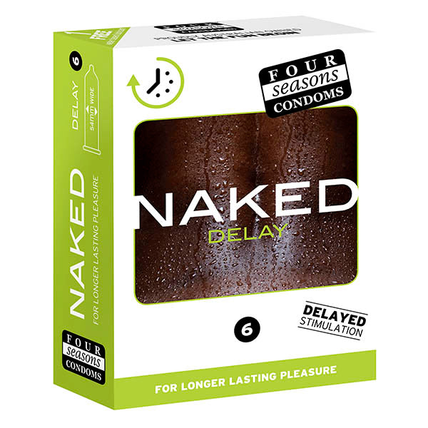 Four Seasons - Naked Delay 6 Pack Condoms