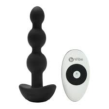 bVibe Triplet Anal Beads Blk