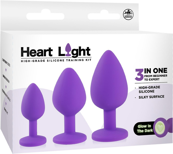 HeartLight Anal Set Purple