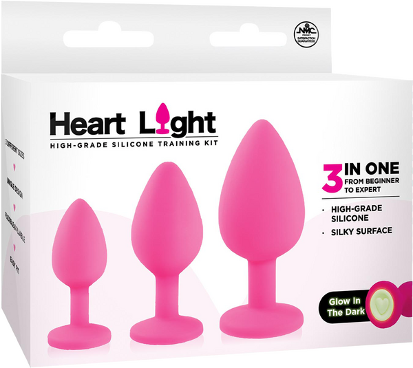 HeartLight Anal Set Pink