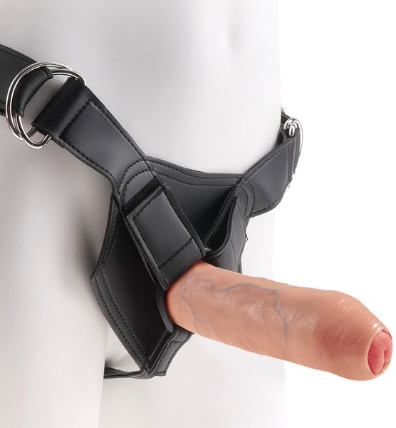 King Cock Uncut Strap on 7''