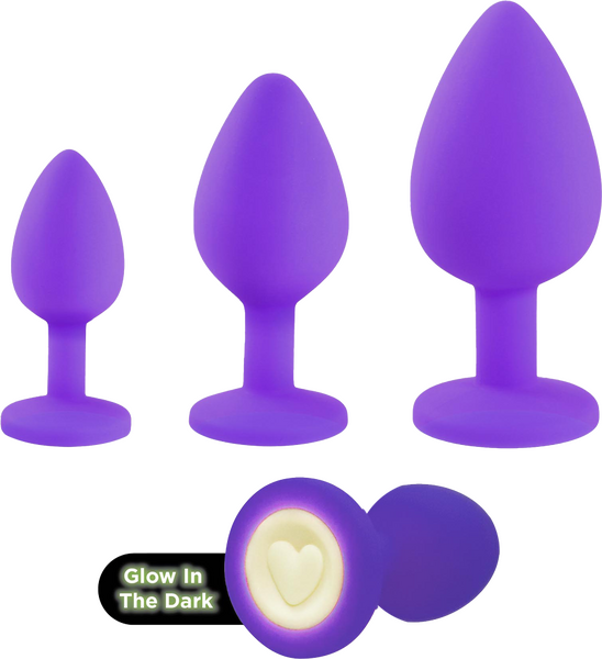 HeartLight Anal Set Purple