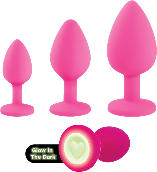 HeartLight Anal Set Pink