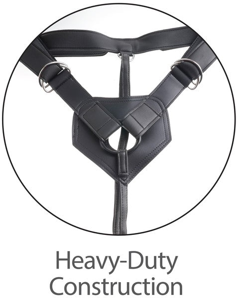 King Cock Uncut Strap on 7''