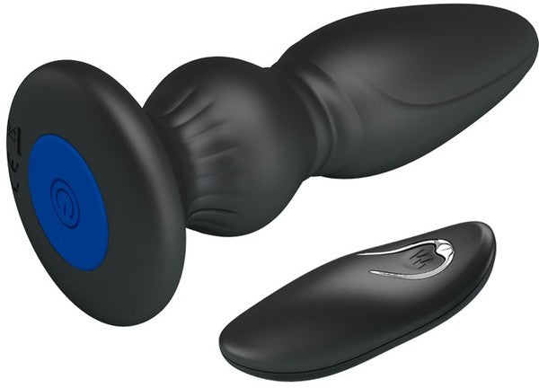 Mr.Play Vibrating Anal Plug - Remote Controlled