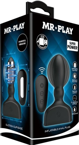 Mr.Play Inflatable Vibe Plug