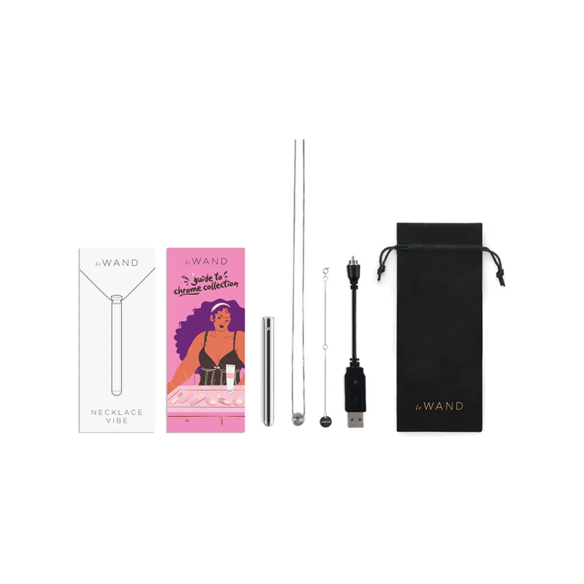 LeWand Necklace Vibe Slvr