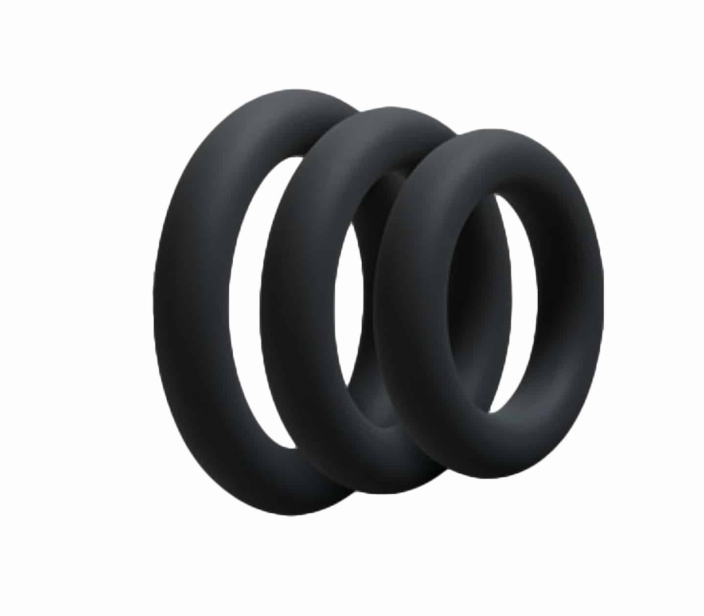 LL RIN027 40mm Silicone BLK
