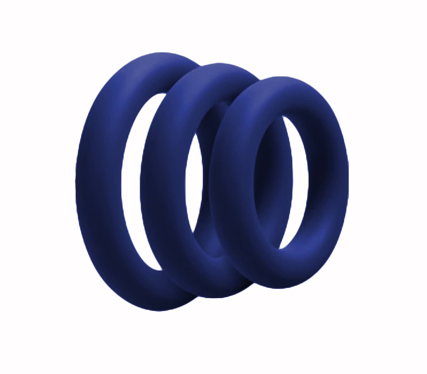 LL RIN027 40mm Silicone BLUE