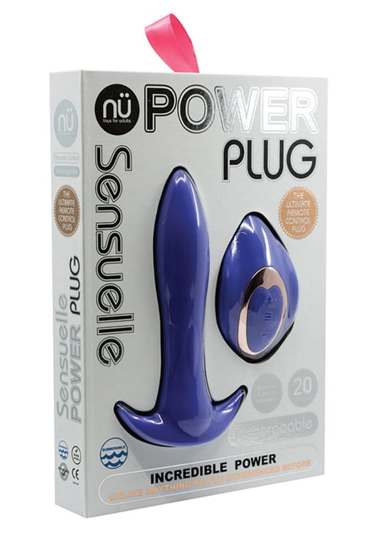 NU Sensuelle Power Plug Blue