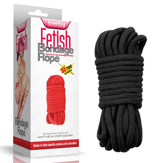 LT Fetish Rope Black