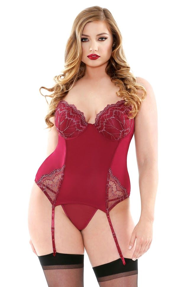 FL P166 Curve Bustier Set