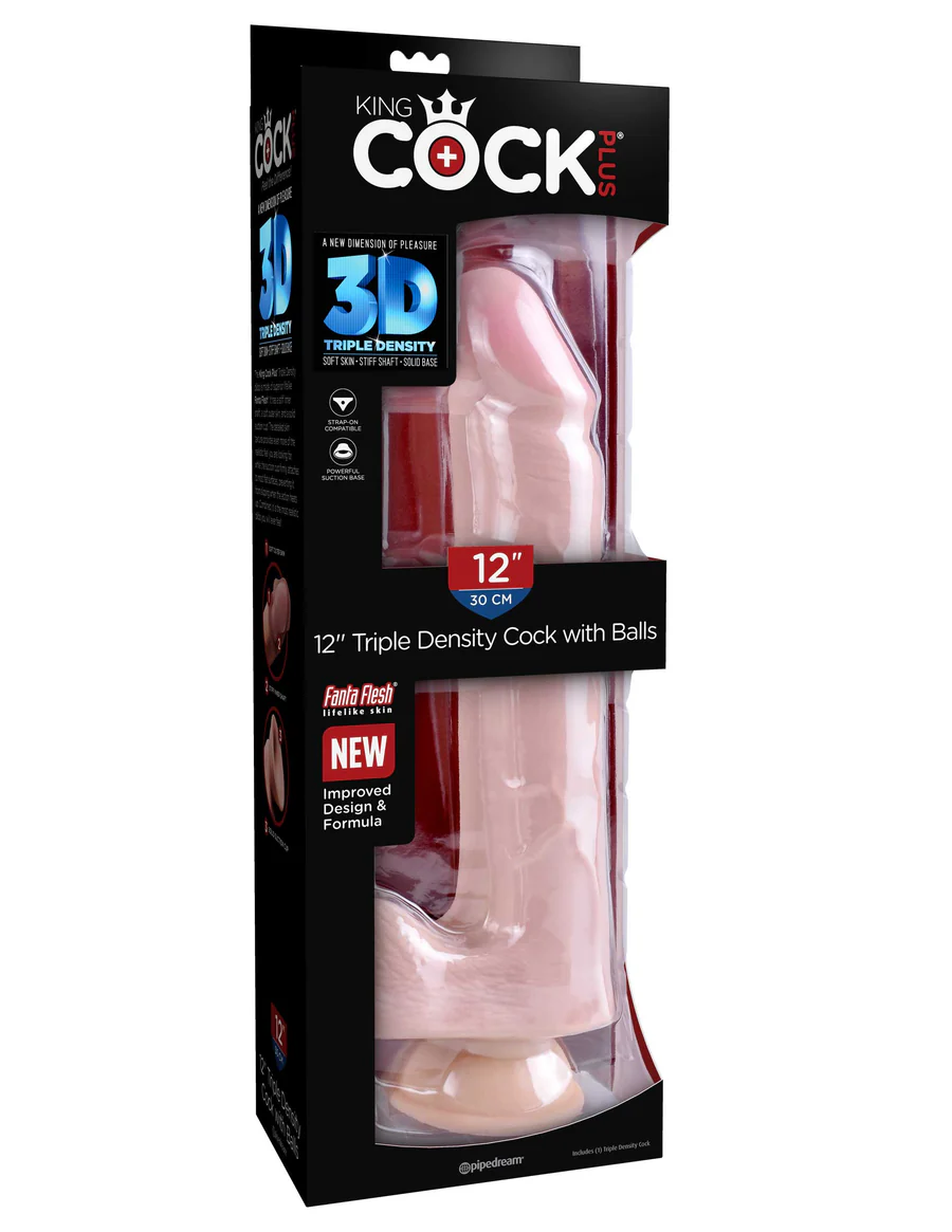 King Cock 3D Tripl Dense 12''
