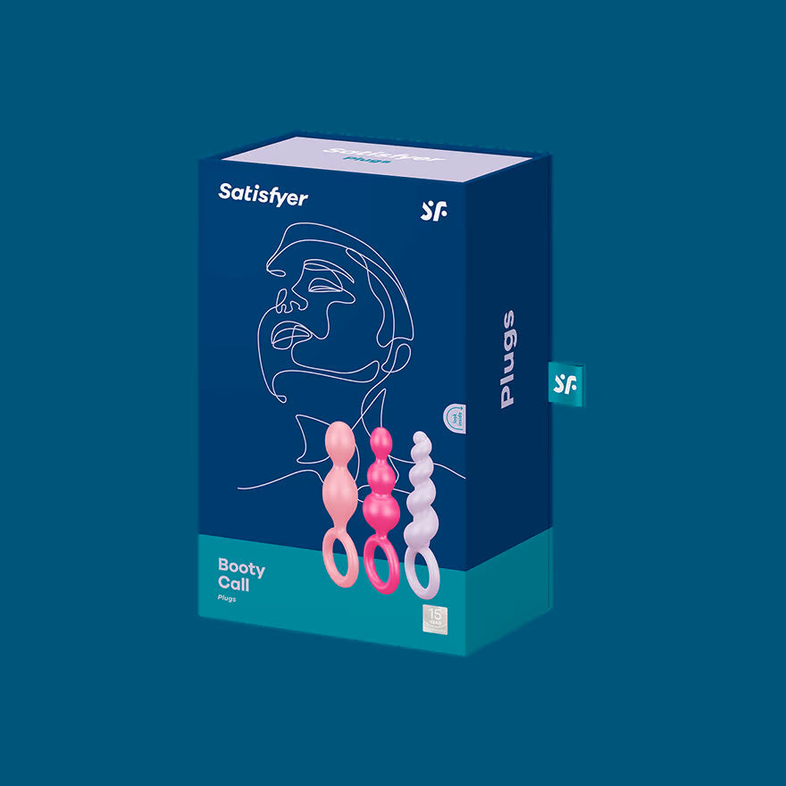 Satisfyer Booty Call Plugs 3Pk
