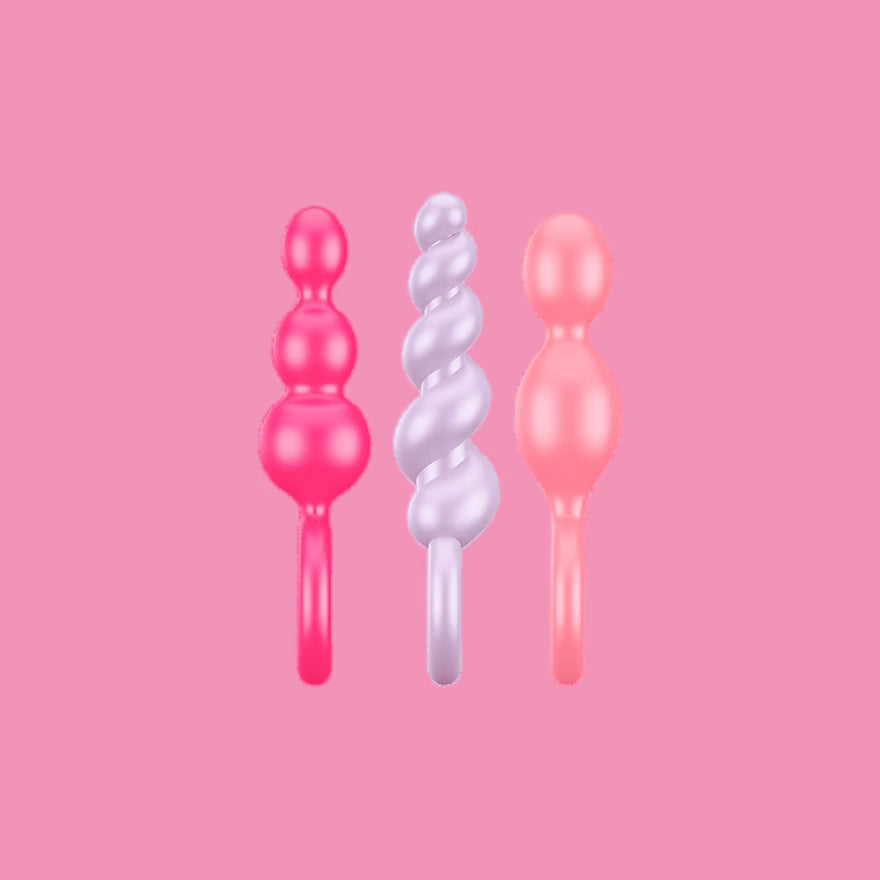 Satisfyer Booty Call Plugs 3Pk
