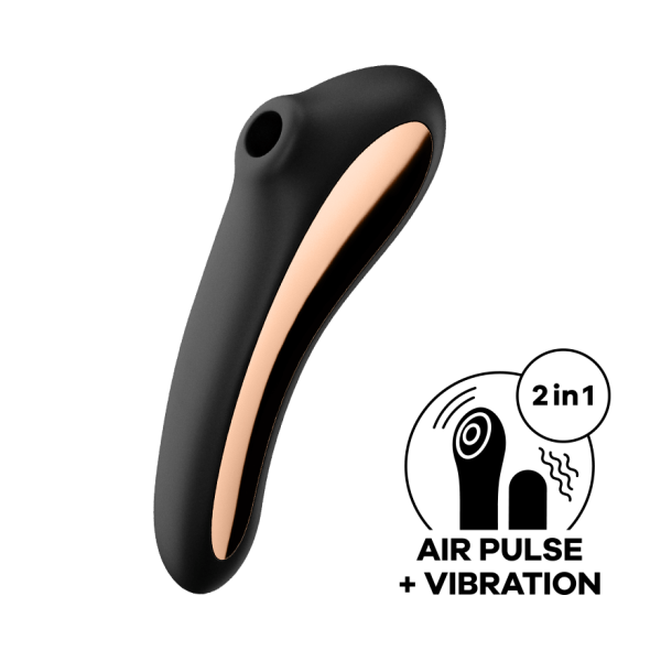 Satisfyer Dual Kiss Black