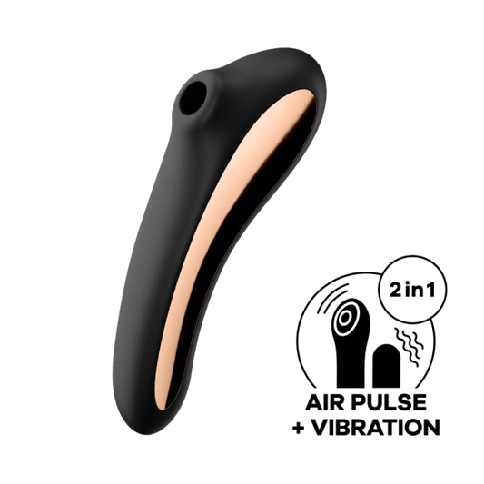 Satisfyer Dual Kiss Black