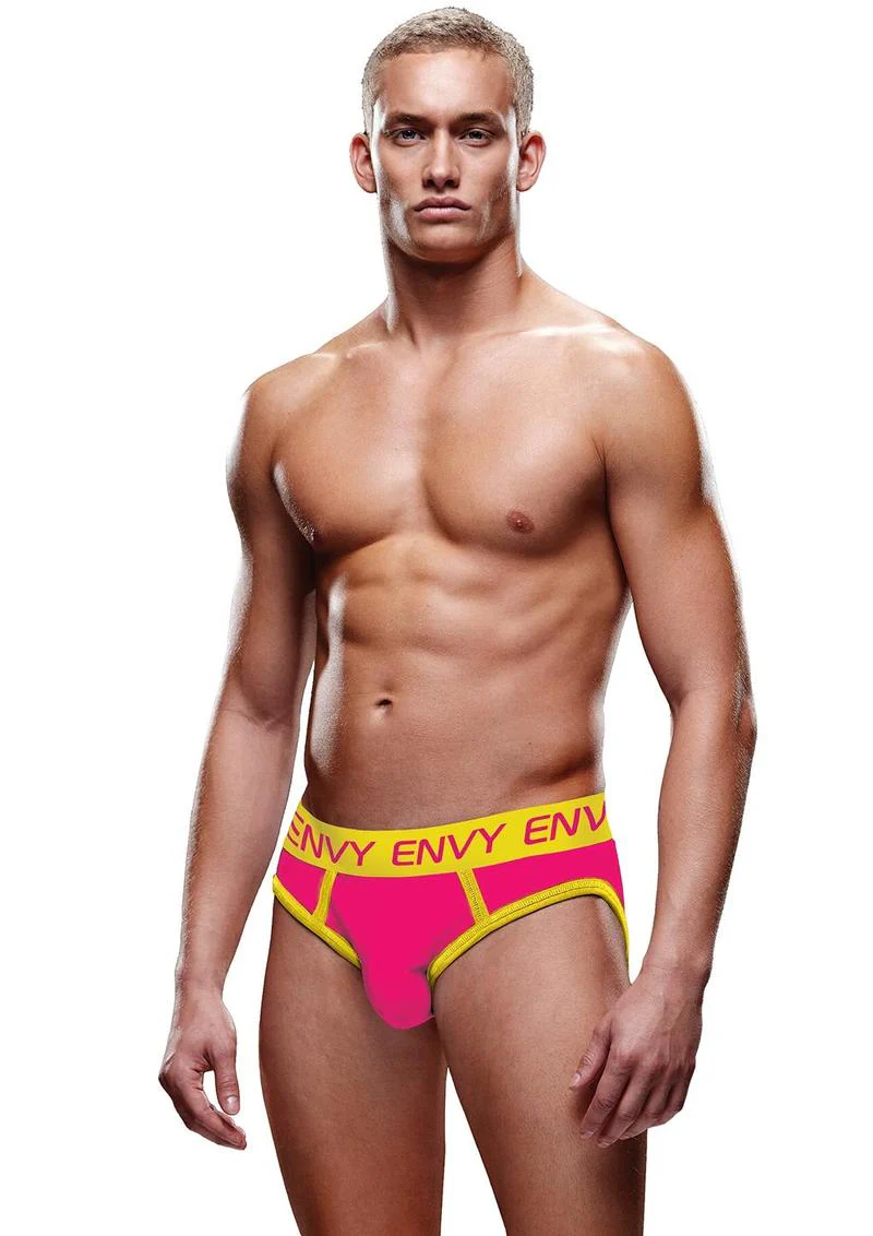 ENVY Jockstrap Pnk/Yel M/L